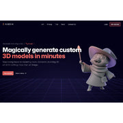 Kaedim – AI-Powered 2D-to-3D Model Converter